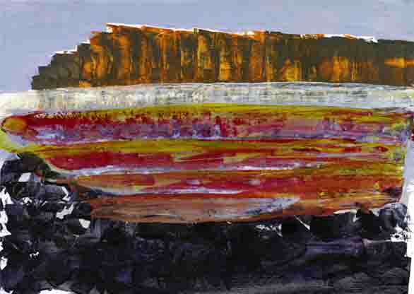 Art based on the natural landscape of the Causeway Coast, Northern Ireland.