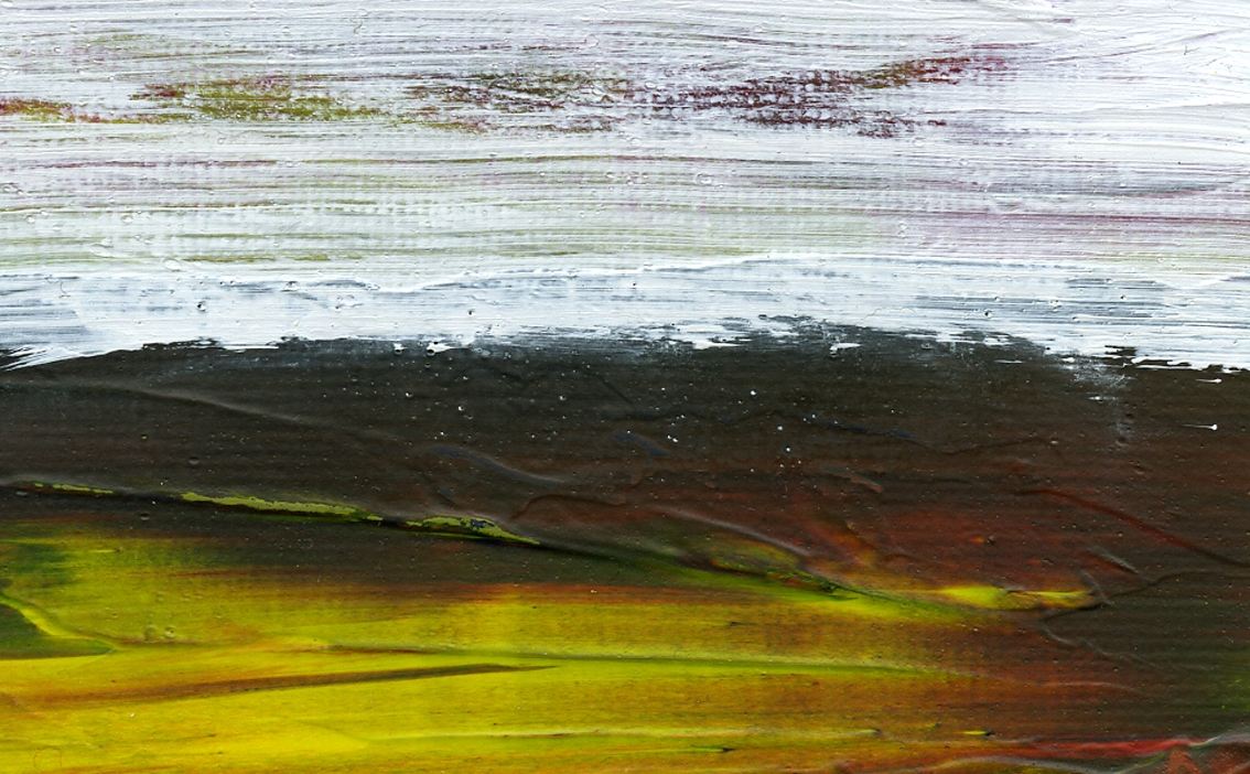 Landscape of earth and sky based on Northern Ireland.
